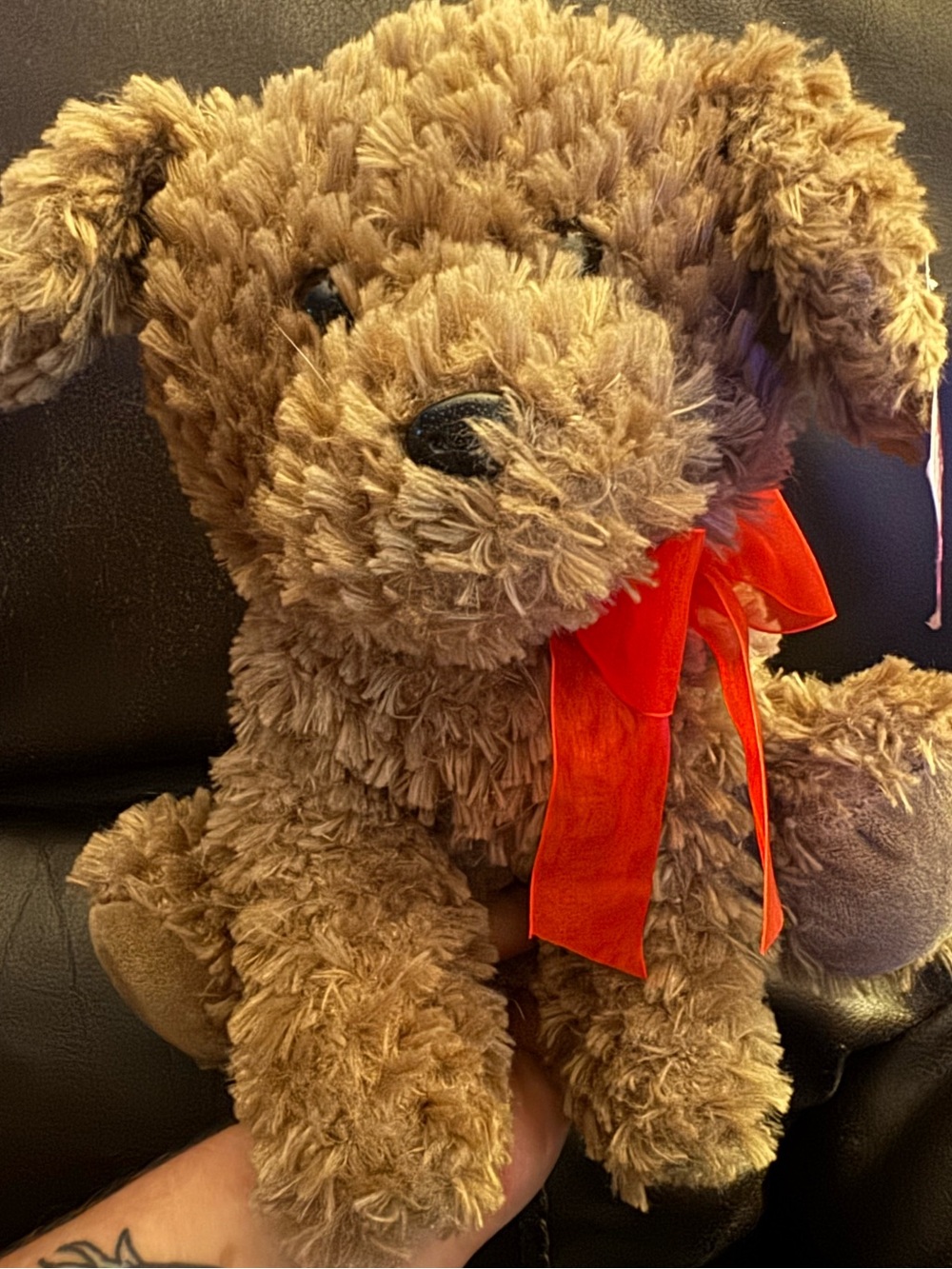 Valentines plush puppy dog NEW w/ tag